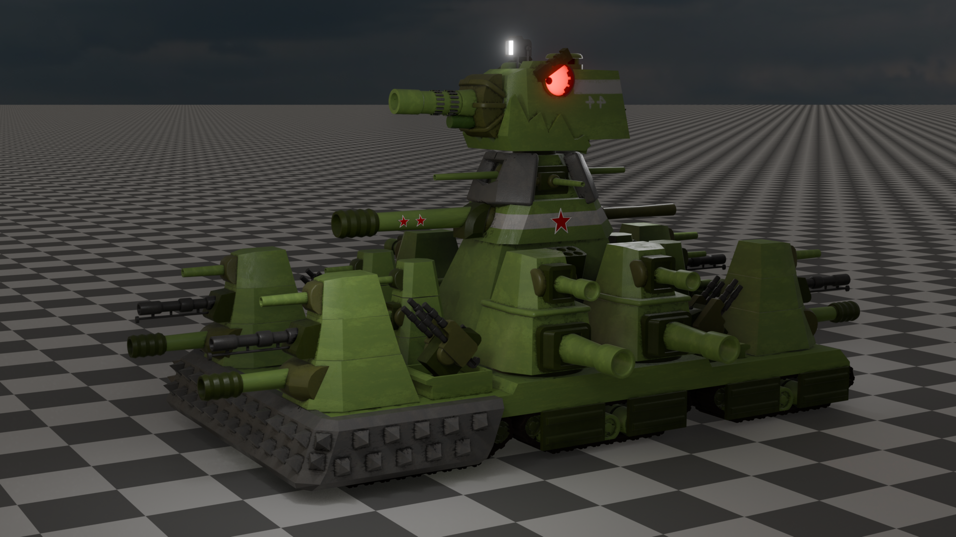 КВ-44 3D 